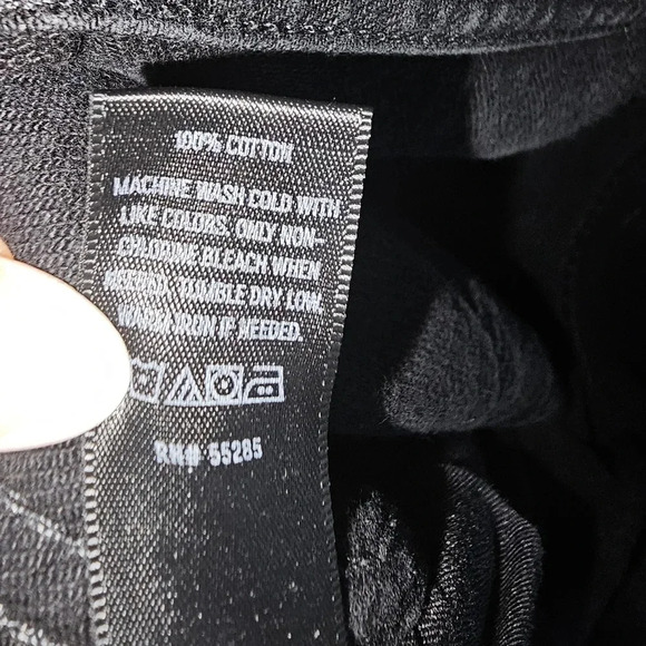 Relaxed Straight Low Rise Jeans - Picture 6 of 6